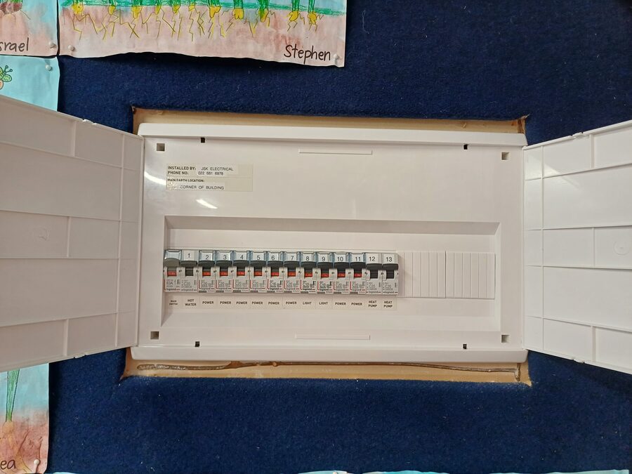 New switchboard installed by JSK Electrical, Hamilton